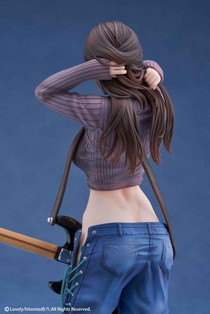 Lovely Guitar Girl Illustrated By Hitomio Juroku 1/7 Scale Pvc Abs Pre-Painted Completed Figure Deluxe Edition