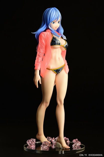 Orca Toys Fairy Tail Juvia Lockser 1/6 Gravure Style Black Bikini Figure- Japan Figure Store - #1 Bring To You The Best Japanese Goods