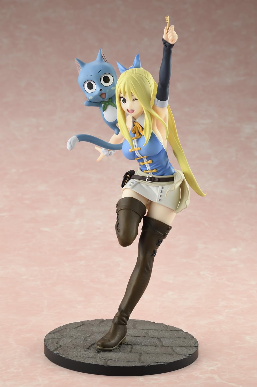 Bell Fine Fairy Tail Final Season Lucy Heartfilia Wink 1/8 Scale Figure- Japan Figure Store - #1 Bring To You The Best Japanese Goods