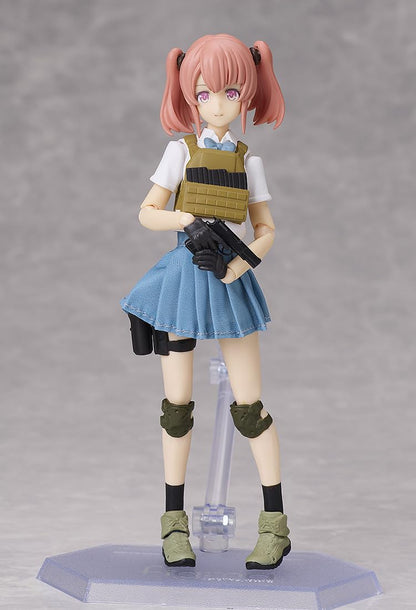Tomytec Figma Little Armory Armed JK Non-Scale Movable Plastic Figure- Japan Figure Store - #1 Bring To You The Best Japanese Goods