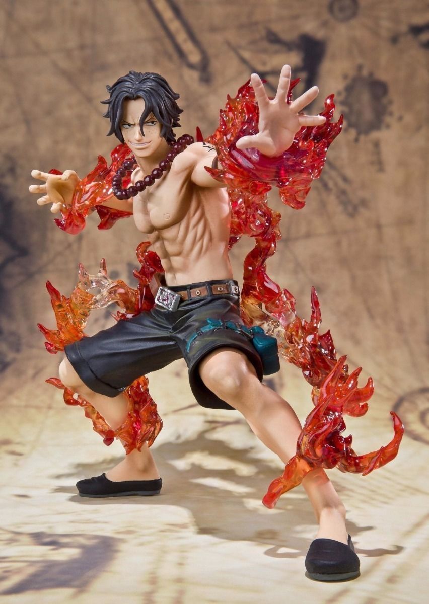 Figuarts Zero One Piece Portgas D Ace Battle Ver Pvc Figure Bandai- Japan Figure Store - #1 Bring To You The Best Japanese Goods