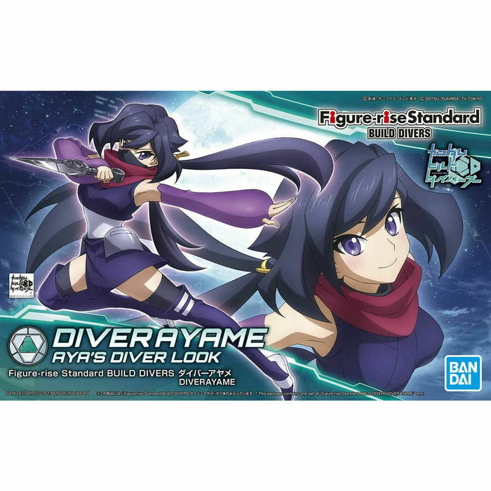 Figure-rise Standard Gundam Build Divers Diver Ayame Model Kit Bandai- Japan Figure Store - #1 Bring To You The Best Japanese Goods