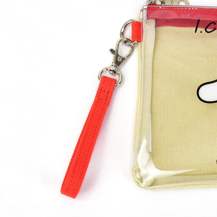 Sanrio Flat Pouch Ye Aishin Amoroll Icn-003 - Cute and Durable Accessory- Japan Figure Store - #1 Bring To You The Best Japanese Goods