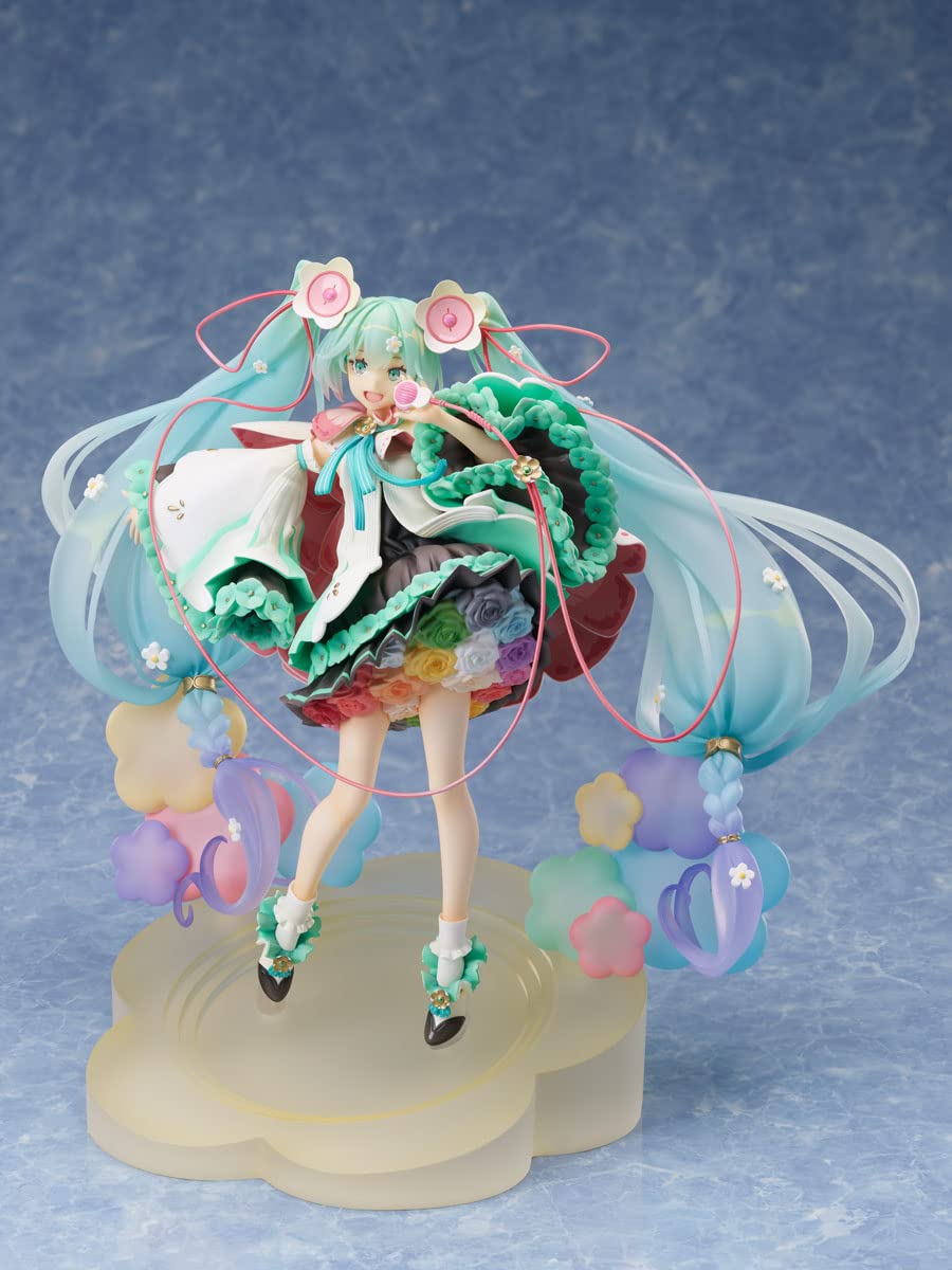 Figurine de collection Furyu Hatsune Miku 2021 en PVC à l'échelle 1:7, multicolore