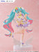 Furyu Tenitol Hatsune Miku Yumekawa Princess Lavender Figure 210mm Tall