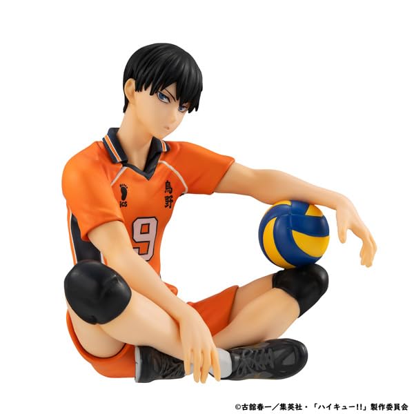 Figurine de la deuxième tenue de Kageyama Tobio Haikyu de la taille d'une paume de la série Gem de Megahouse