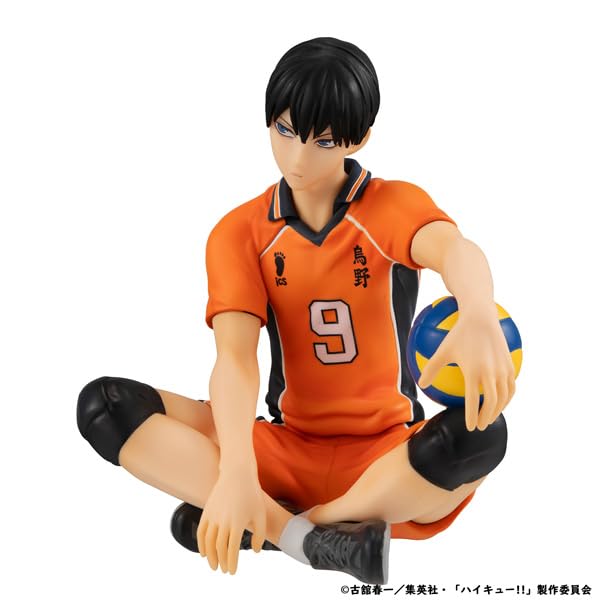 Figurine de la deuxième tenue de Kageyama Tobio Haikyu de la taille d'une paume de la série Gem de Megahouse