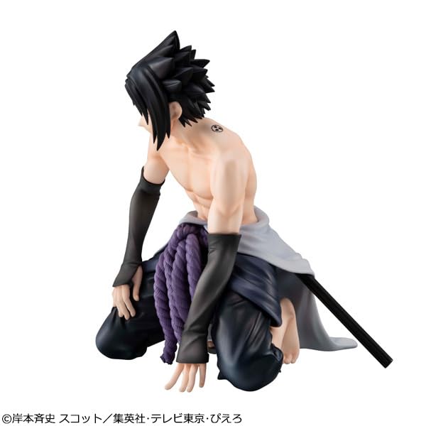 Megahouse Gem Series Palm-Sized Sasuke Figure - Naruto Shippuden Collectible