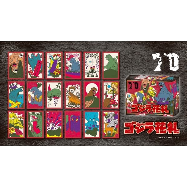 Ensky Godzilla Hanafuda: Japanese Style Playing Cards for Collectors- Japan Figure Store - #1 Bring To You The Best Japanese Goods