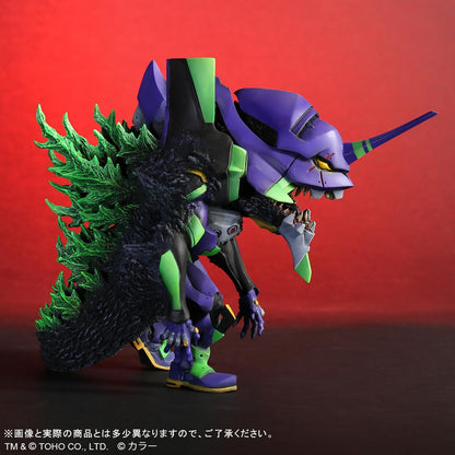 Plex X-Plus Deforeal Series Gojira Vs Evangelion Eva-01 G Awakening Form- Japan Figure Store - #1 Bring To You The Best Japanese Goods