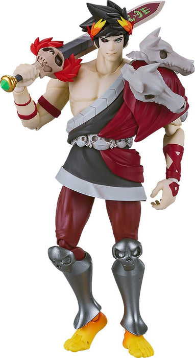 Figurine articulée peinte Figma Hades Zagreus de Good Smile Company, non à l'échelle.