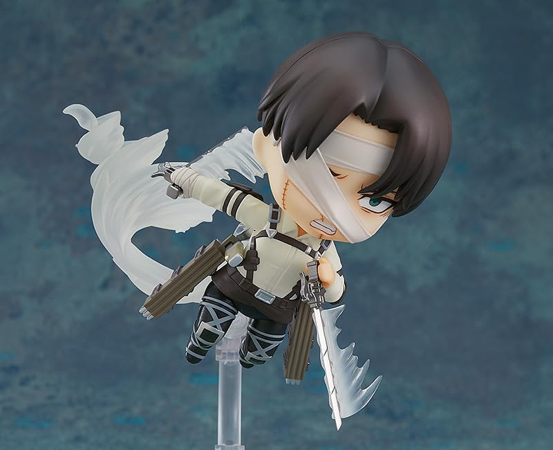 Good Smile Company Nendoroid Levi Ackerman Final Season Figurine d'action - Réédition