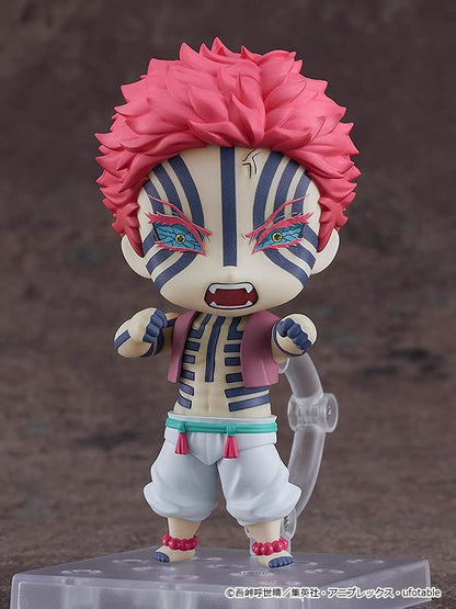 Good Smile Company Nendoroid Akaza Figurine - Jouet de collection articulé Demon Slayer