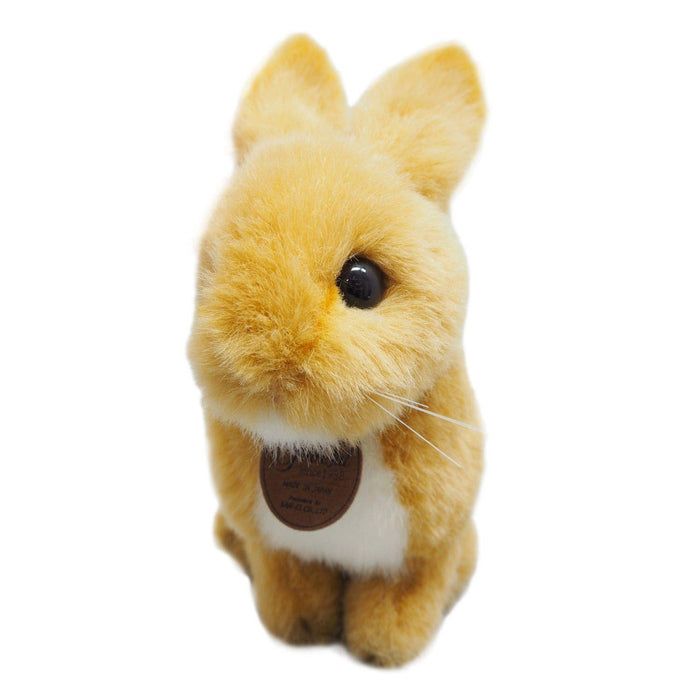 Sanei Boeki Graceful Beige Sitting Rabbit Plush Toy 23cm Made in Japan- Japan Figure Store - #1 Bring To You The Best Japanese Goods