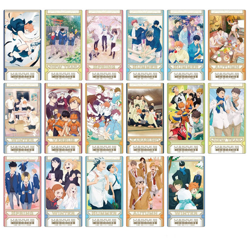 Ensky Haikyuu Visual Clear Ticket Booster Box Box TCG Japan Official- Japan Figure Store - #1 Bring To You The Best Japanese Goods
