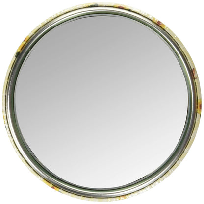 Sanei Boeki Hamtaro Tin Mirror 7.5cm Compact Portable Makeup Accessory- Japan Figure Store - #1 Bring To You The Best Japanese Goods