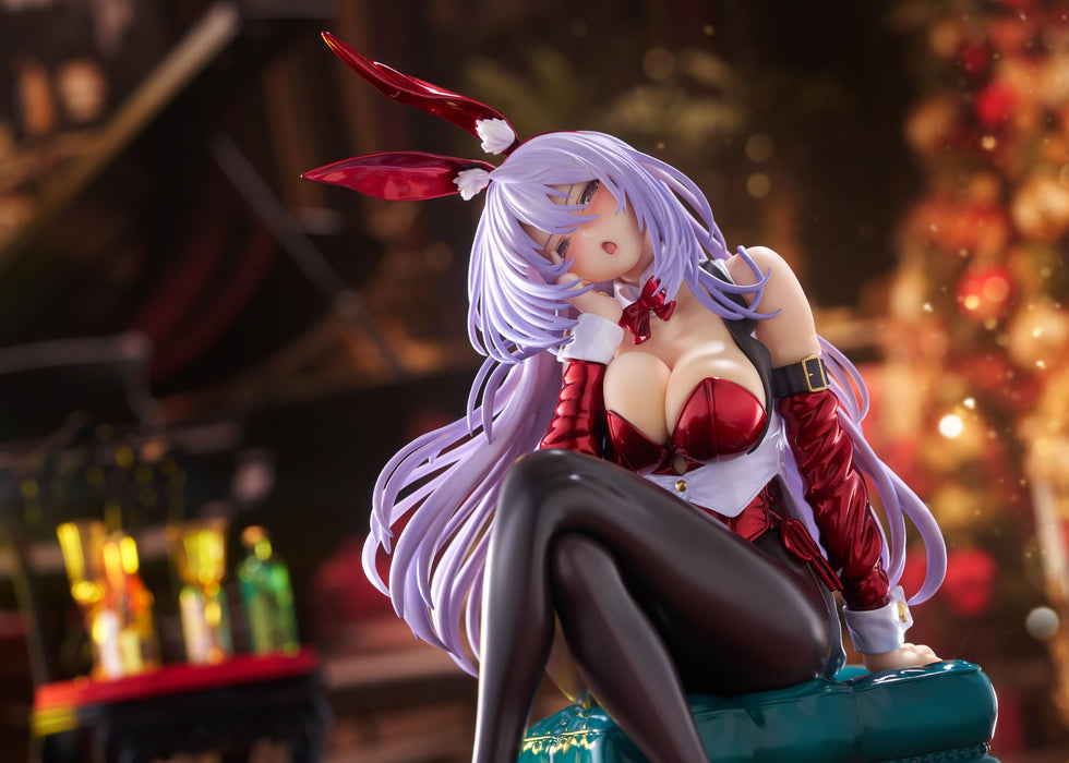 Plum Hanikami Kanojo 1/7 Bunny Figure Christmas Santa Outfit Amagasa Tsuduri- Japan Figure Store - #1 Bring To You The Best Japanese Goods