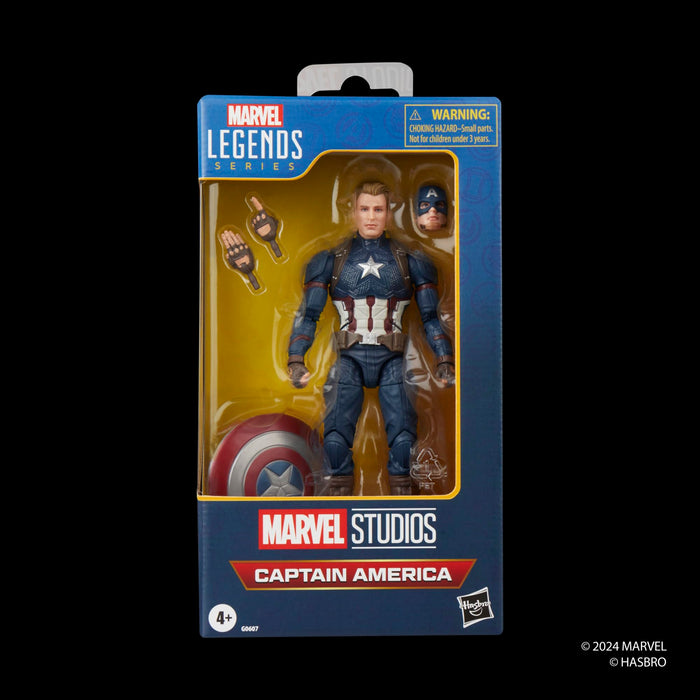 Marvel Legends Series Captain America Action Figure 15cm by Hasbro- Japan Figure Store - #1 Bring To You The Best Japanese Goods