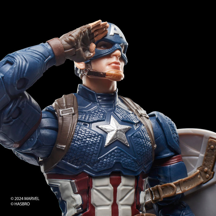 Marvel Legends Series Captain America Action Figure 15cm by Hasbro- Japan Figure Store - #1 Bring To You The Best Japanese Goods