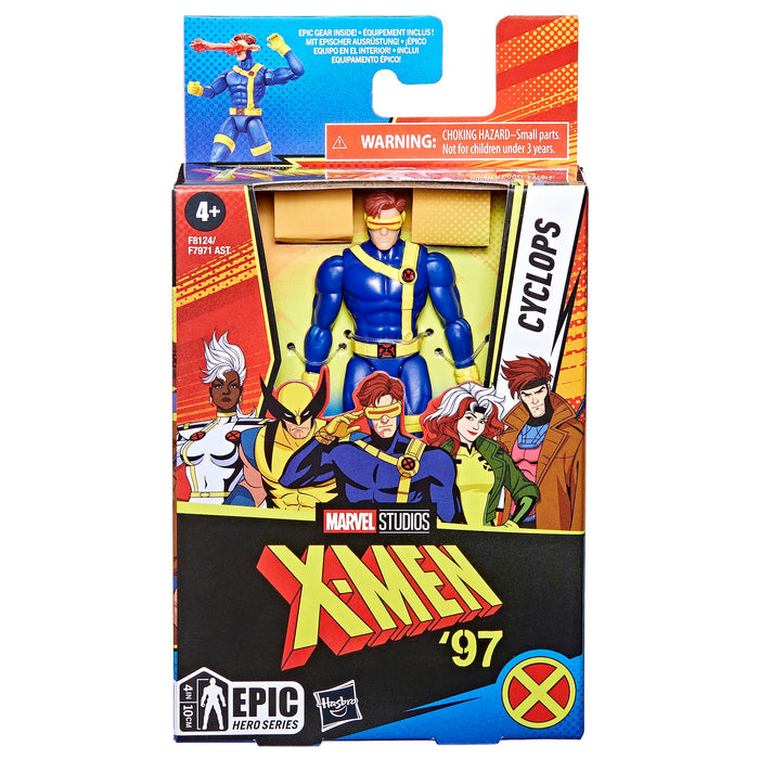 Marvel Hasbro X-Men 97 Cyclops 4-Inch Action Figure Superhero Toy- Japan Figure Store - #1 Bring To You The Best Japanese Goods