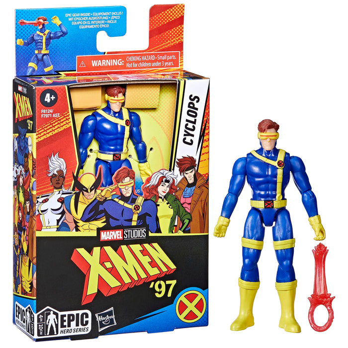 Marvel Hasbro X-Men 97 Cyclops 4-Inch Action Figure Superhero Toy- Japan Figure Store - #1 Bring To You The Best Japanese Goods