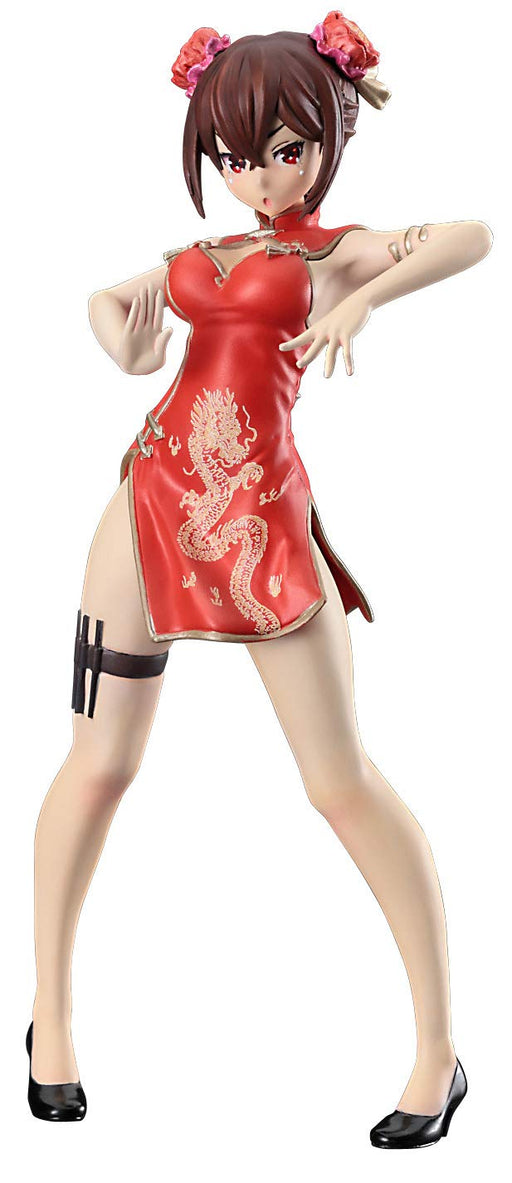 Hasegawa 1/12 Egg Girls No.07 Haku Linfa Chinese Dress Unpainted Resin Kit