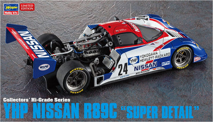 HASEGAWA 1/24 Yhp Nissan R89C 'Super Detail' Plastic Model- Japan Figure Store - #1 Bring To You The Best Japanese Goods