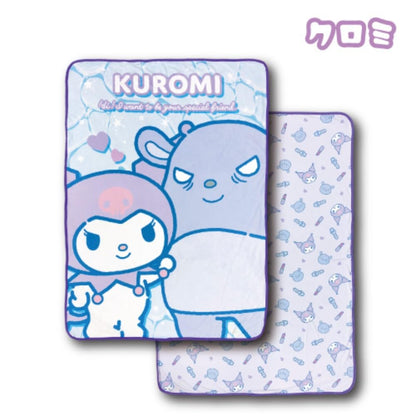 San-X Kuromi Cool Blanket 100x140cm Hatayama Shoji 34201875- Japan Figure Store - #1 Bring To You The Best Japanese Goods