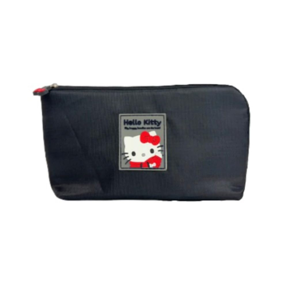 San-X Hello Kitty Gadget Pouch H12.5 x W21 x D5Cm - Cute & Compact Case- Japan Figure Store - #1 Bring To You The Best Japanese Goods