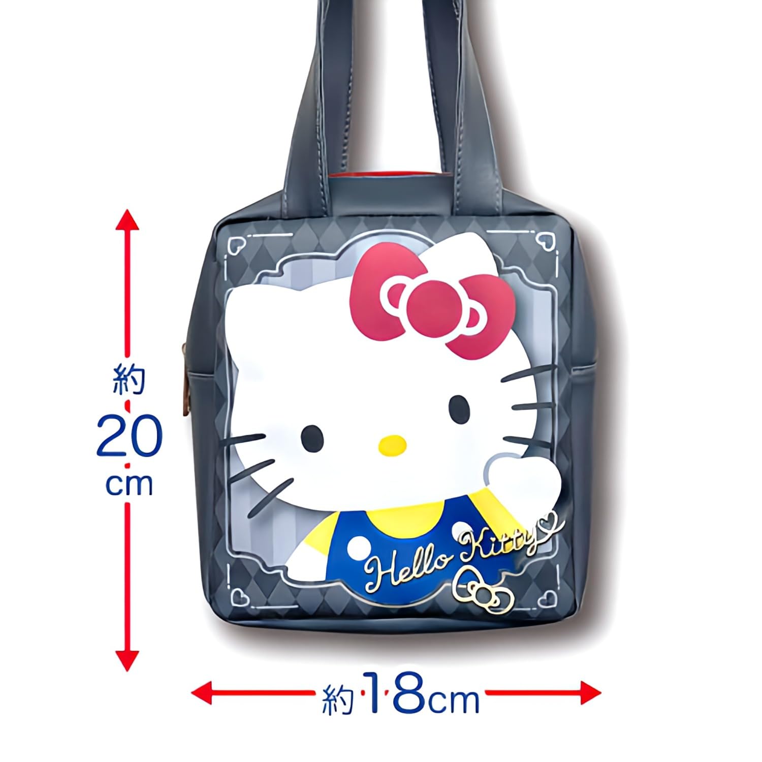 San-X Sanrio Tote Bag Clear Window Print Hello Kitty H20xW18xD7Cm- Japan Figure Store - #1 Bring To You The Best Japanese Goods