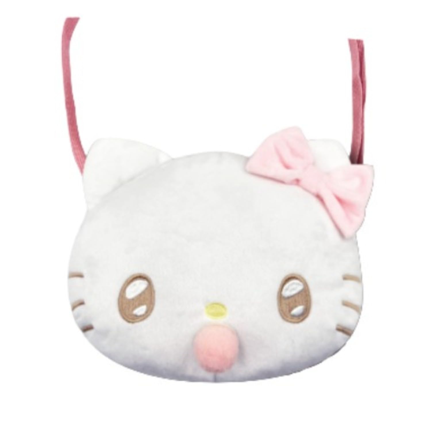 San-X Hatayama Shoji Angel Baby Hello Kitty Face Pochette H15xW18xD8cm- Japan Figure Store - #1 Bring To You The Best Japanese Goods