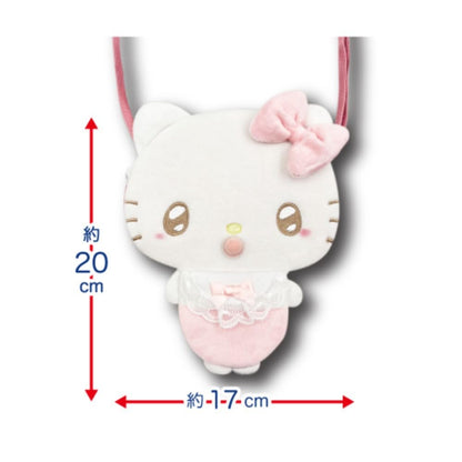 San-X Hello Kitty Angel Baby Flat Die Cut Pochette H20xW17cm 63202074- Japan Figure Store - #1 Bring To You The Best Japanese Goods