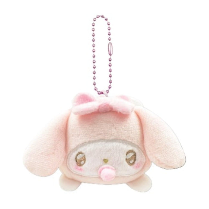 San-X Lying Down Angel Baby My Melody Mascot 8cm Plush Toy- Japan Figure Store - #1 Bring To You The Best Japanese Goods