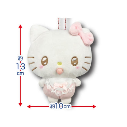 San-X Hello Kitty Angel Baby Mascot Pouch Accessory Case H13 W10Cm- Japan Figure Store - #1 Bring To You The Best Japanese Goods