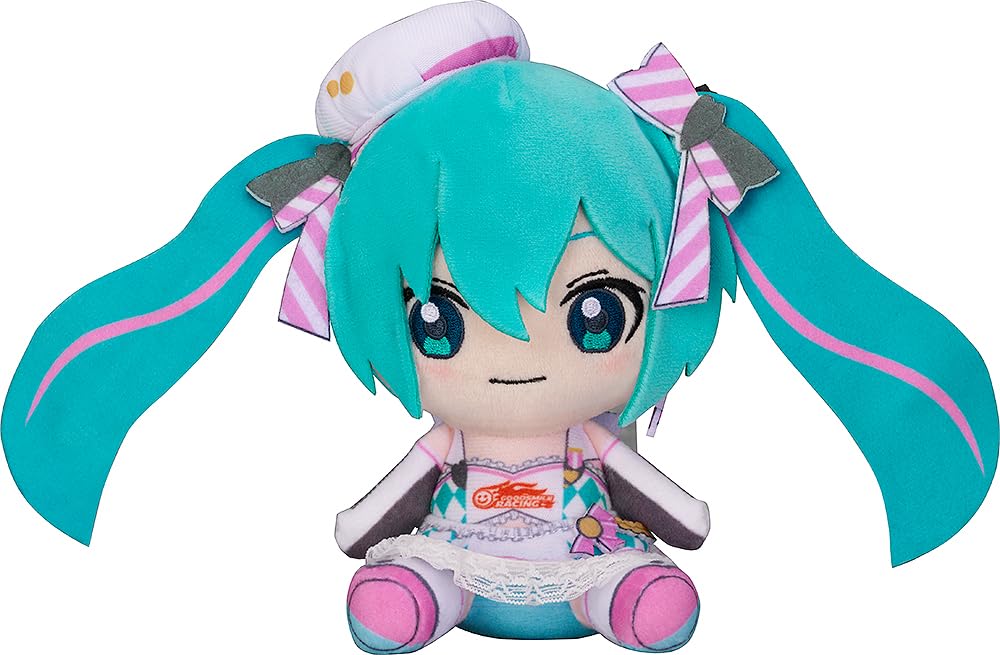 Good Smile Company Hatsune Miku GT 15th Anniversary 2019 Palm Plush Doll Japan- Japan Figure Store - #1 Bring To You The Best Japanese Goods