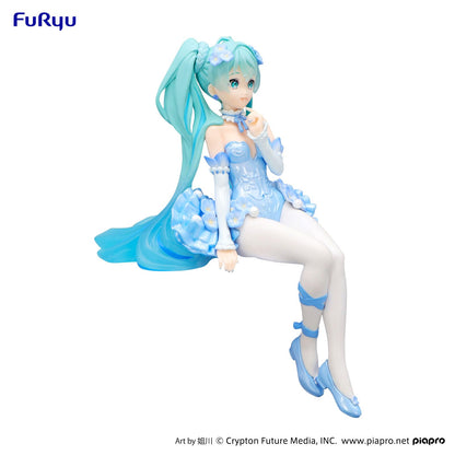 Furyu Hatsune Miku Noodle Stopper Figure Nemophila Pale Blue Ver.