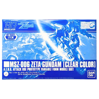Bandai Spirits HG 1/144 Zeta Gundam Clear Color Limited Model Kit
