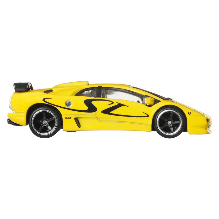Voiture jouet Mattel Hot Wheels Boulevard 1995 Lamborghini Diablo SV, jaune, 3 ans et plus.