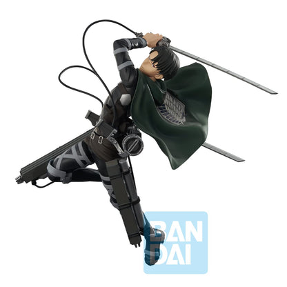 Bandai Spirits Levi Ackerman Figure - Ichiban Kuji Attack on Titan C Prize Collectible