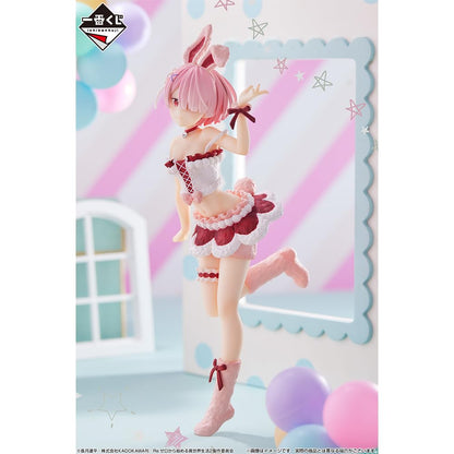 Ichiban Kuji Re:Zero Ram Figure B Prize Animalparade Collectible