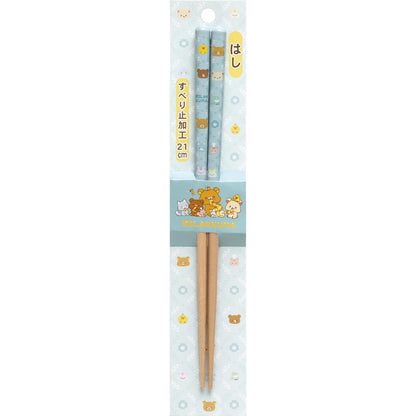 San-X Rilakkuma Chopsticks Ka26202 - Cute and Durable Dining Utensils- Japan Figure Store - #1 Bring To You The Best Japanese Goods