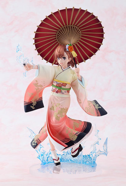 Kadokawa A Certain Scientific Railgun T Misaka Mikoto 1/7 Kimono Figure