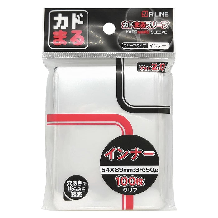 Rline Kadomaru Sleeve Inner Clear Ver 2 Official Japan Quality Protection- Japan Figure Store - #1 Bring To You The Best Japanese Goods