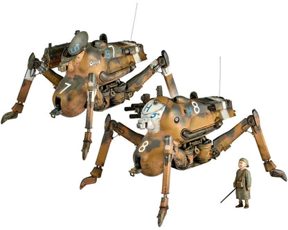 Kaiyodo Artpla 1/35 Maschinen Krieger Gladiator G1 G2 Model Kit Unpainted