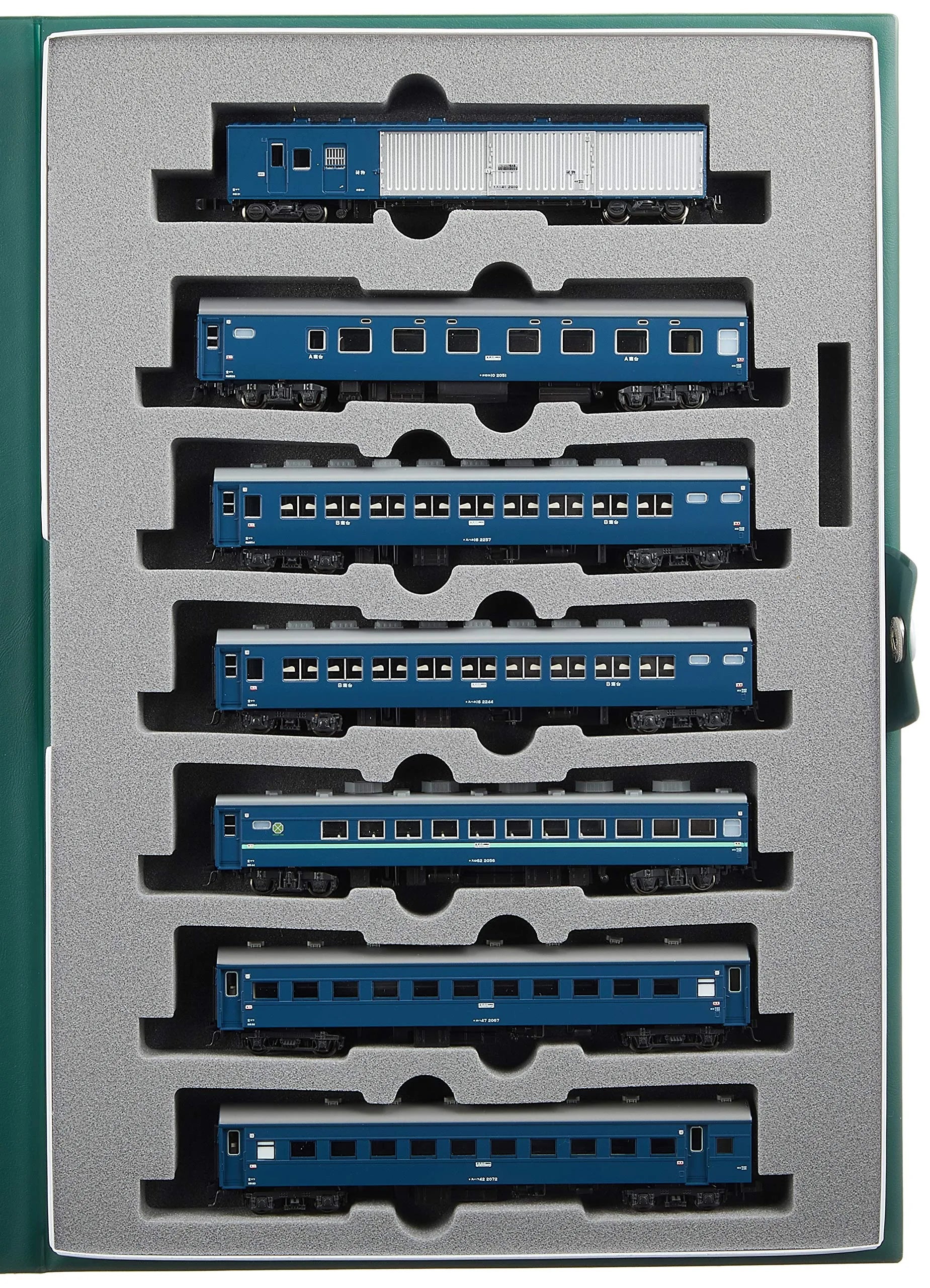 Kato N Gauge 7-Car Set - 10 Series Sleeper Express Noto Model Railway Passenger Car- Japan Figure Store - #1 Bring To You The Best Japanese Goods