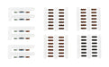 Kato N Gauge 321 Series Kyoto/Kobe Line Destination Display Set 11-512 Model Supplies- Japan Figure Store - #1 Bring To You The Best Japanese Goods