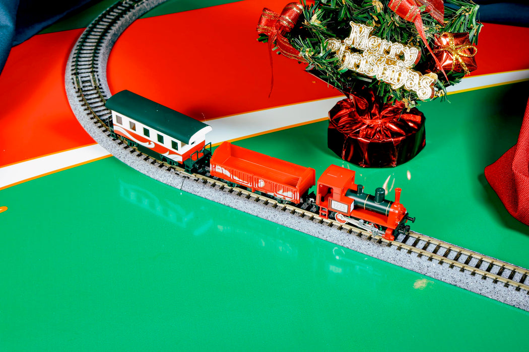 KATO N Gauge Christmas Chibi Loco Steam Model Railroad Set 10-503-3