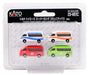 Kato N Gauge Toyota Hiace Super Long Bus 4-Pack Diorama Supplies- Japan Figure Store - #1 Bring To You The Best Japanese Goods