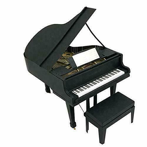 Kawada Pn-138 Papernano Grand Piano Paper Craft Model- Japan Figure Store - #1 Bring To You The Best Japanese Goods