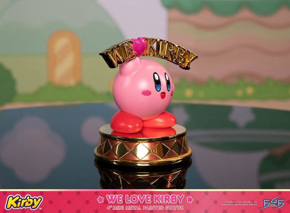 First 4 Figures Kirby Metal Mini Statue - We Love Kirby Series Collectible- Japan Figure Store - #1 Bring To You The Best Japanese Goods